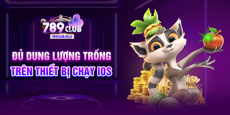 Đủ dung lượng trống trên thiết bị chạy IOS